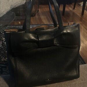 Kate Spade Black Bow Tote
